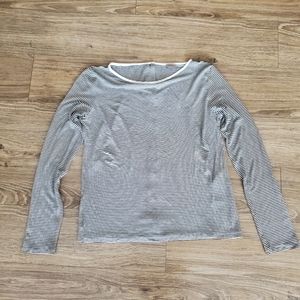 MARELLA‎ Sport Striped Long Sleeve Shirt